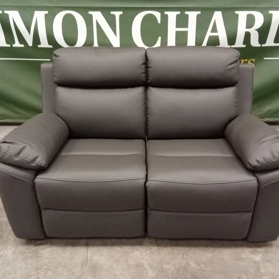 EDISON 2 SEATER MANUAL RECLINER SOFA RRP £649