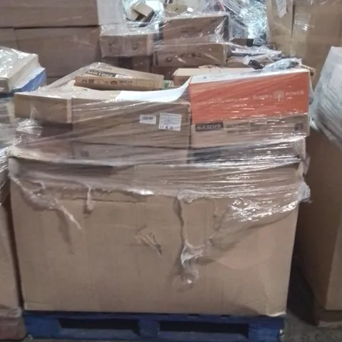 PALLET CONTAINING LARGE QUANTITY OF TV BRACKETS 
