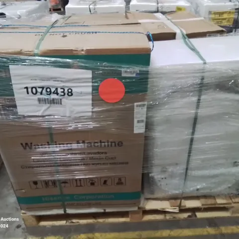 PALLET OF APPROXIMATELY 4 UNPROCESSED RAW RETURN WHITE GOODS TO INCLUDE;