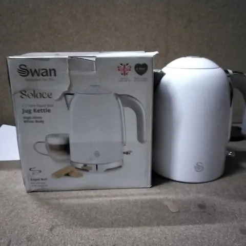 BOXED SWAN 1.7L KETTLE WHITE