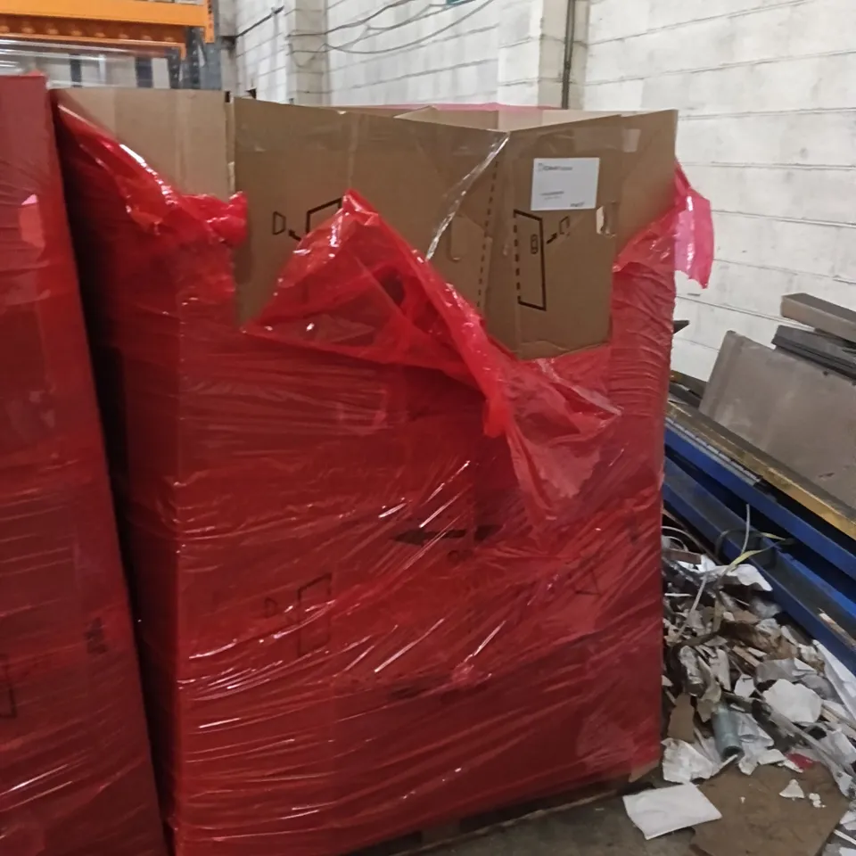 Pallet of assorted items including - children's costume, high definition home game machine, roller blinds