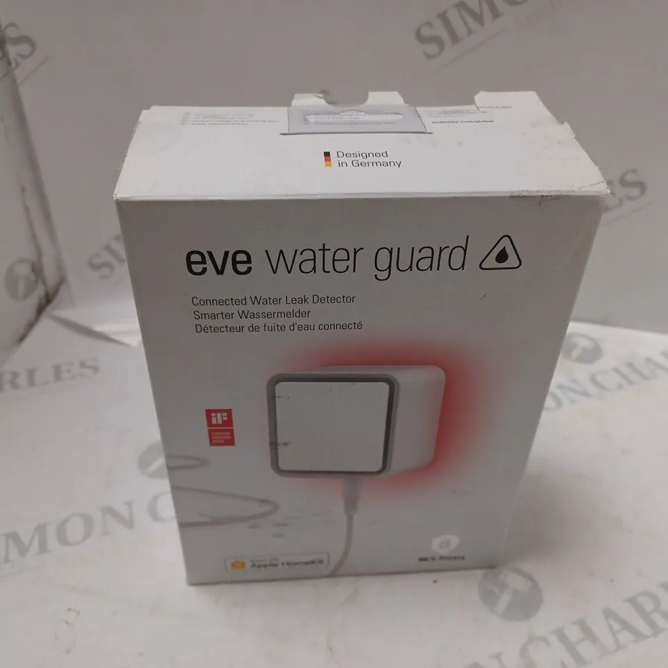 BOXED EVE WATER GUARD CONNECTED WATER LEAK DETECTOR