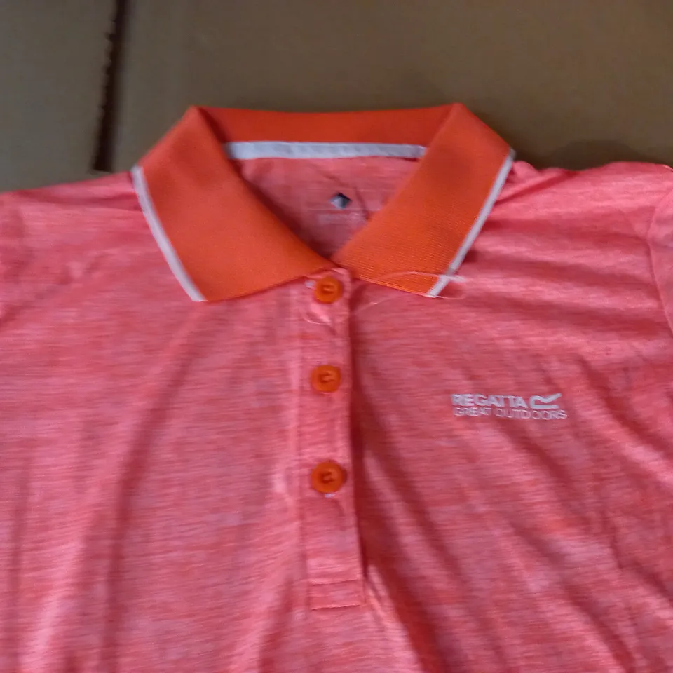 REGATTA ORANGE T-SHIRT - UK 10