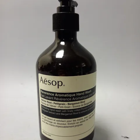 AESOP REVERENCE AROMATIQUE HAND WASH