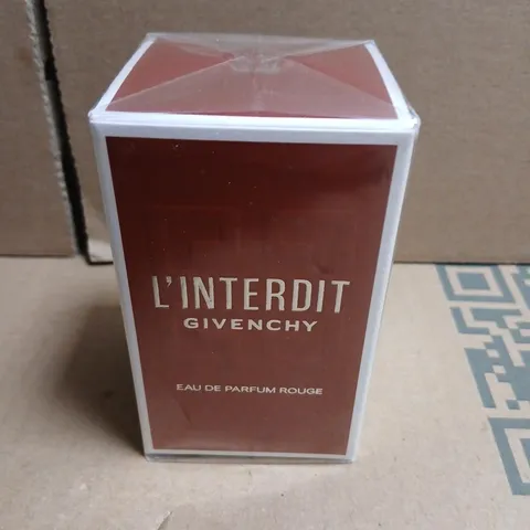 BOXED AND SEALED L'INTERDIT GIVENCHY EAU DE PARFUM ROUGE 35ML