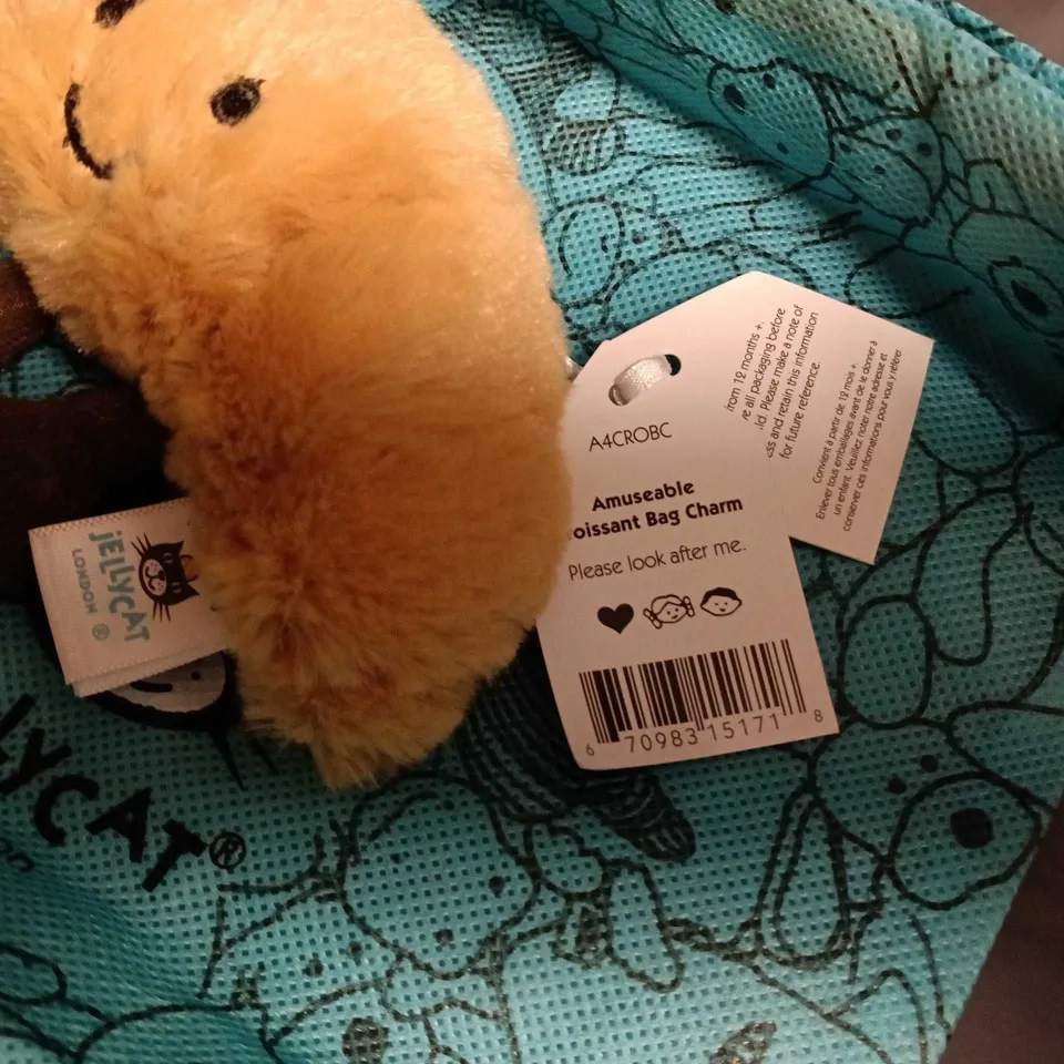 JELLYCAT AMUSEABLE CROCODILE PLUSH – YELLOW