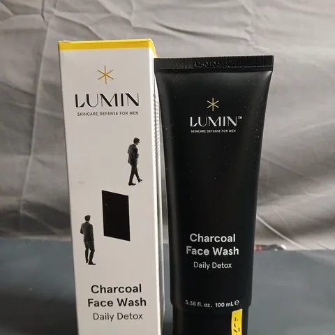 LUMIN CHARCOAL FACE WASH DAILY DETOX – 100 ML