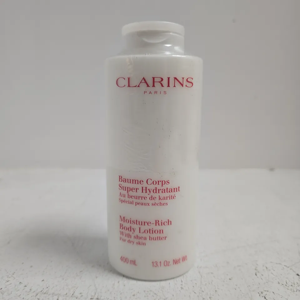 CLARINS PARIS MOISTURE-RICH BODY LOTION (400ML)