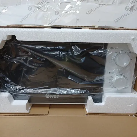 SWAN 20L 700W MICROWAVE- WHITE