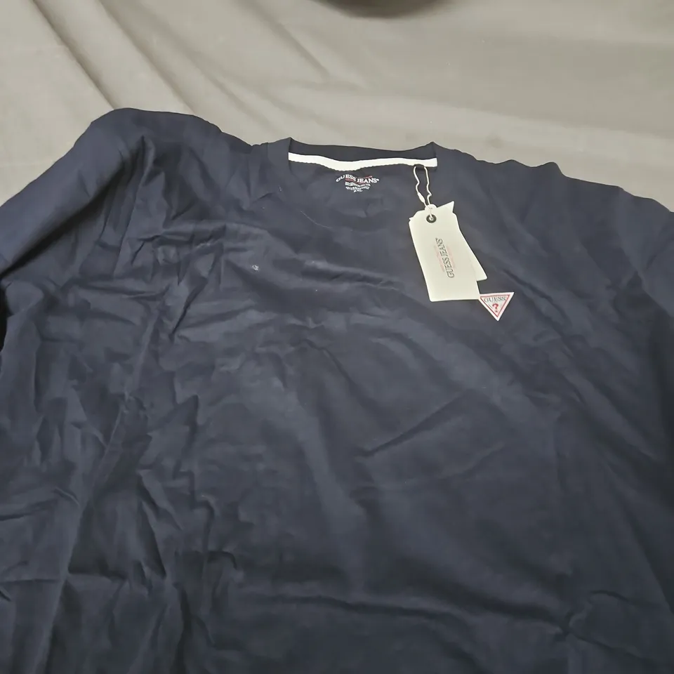 GUESS JEANS NAVY T-SHIRT – XXL OVERSIZED FIT