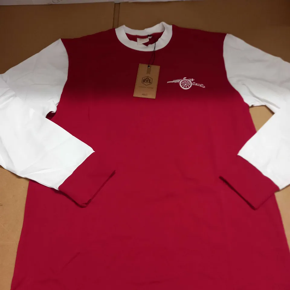 ARSENAL FC RETRO HOME SHIRT SIZE M