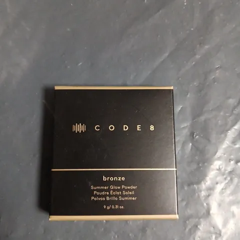 CODE8 BRONZE SUMMER GLOW POWDER – 9 G
