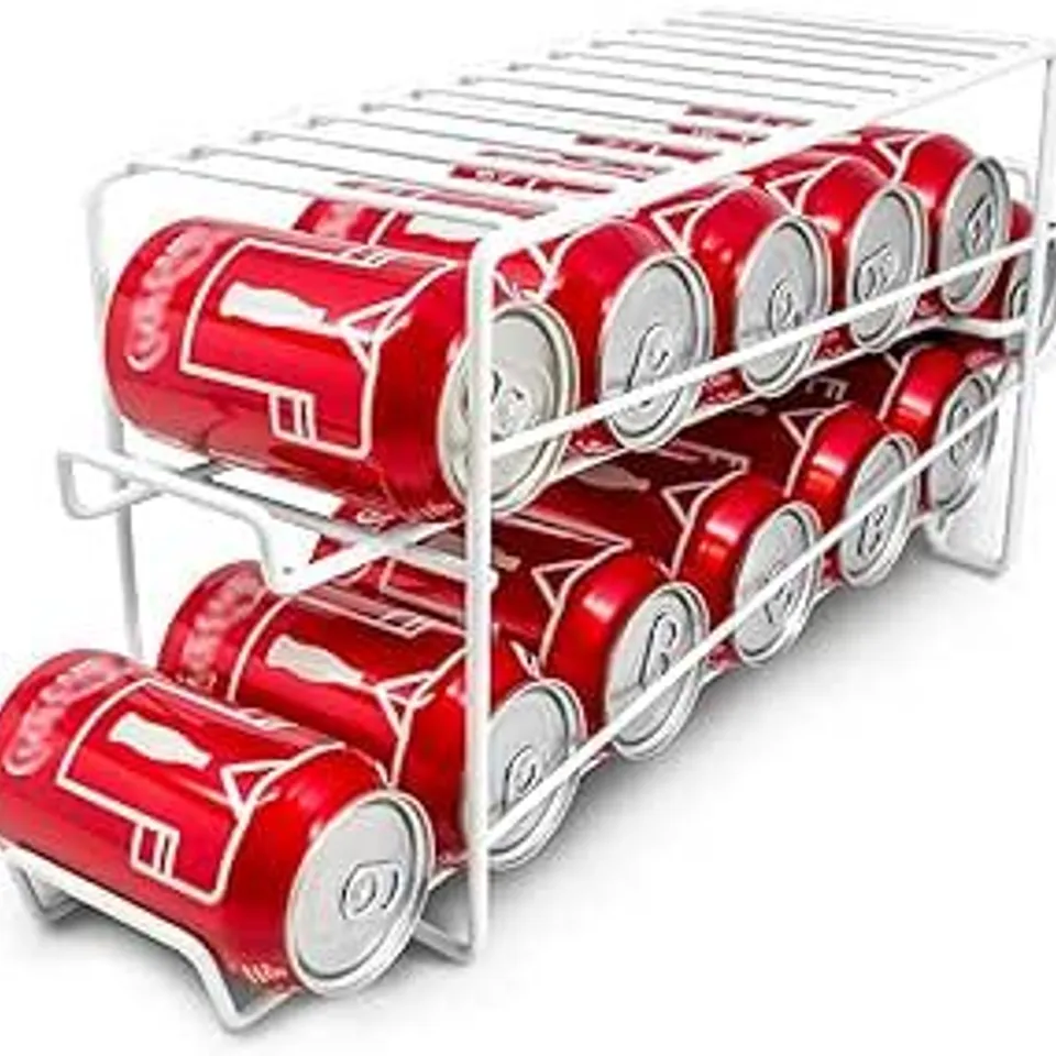 BOXED NEO FOOD AND DRINKS TIN CAN DISPENSER RACK (1 BOX)