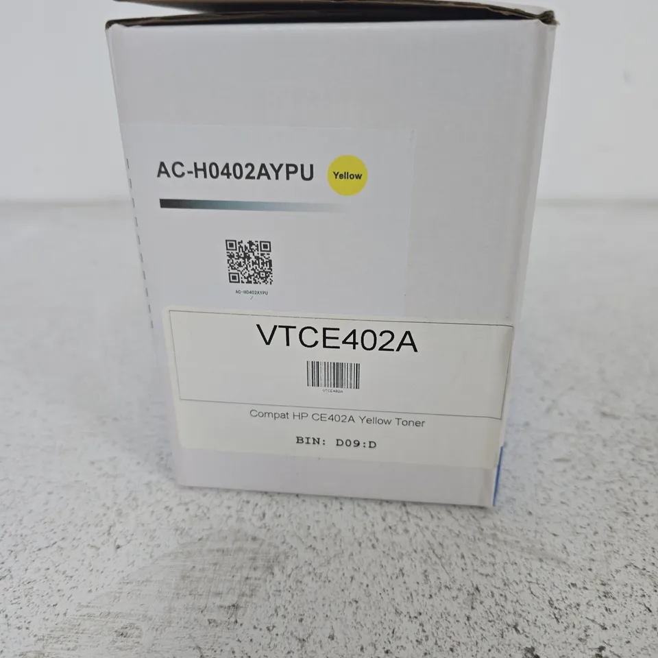 HP CE402A YELLOW LASER TONER CARTRIDGE – COMPATIBLE (AC-H0402AYPU)