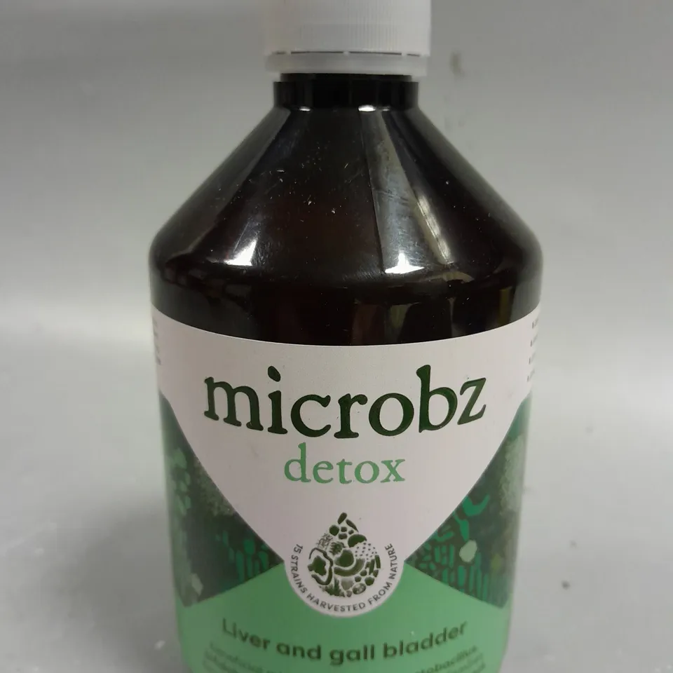 SEALED MICROBZ DETOX LIVER & GALL BLADDER - 475ML