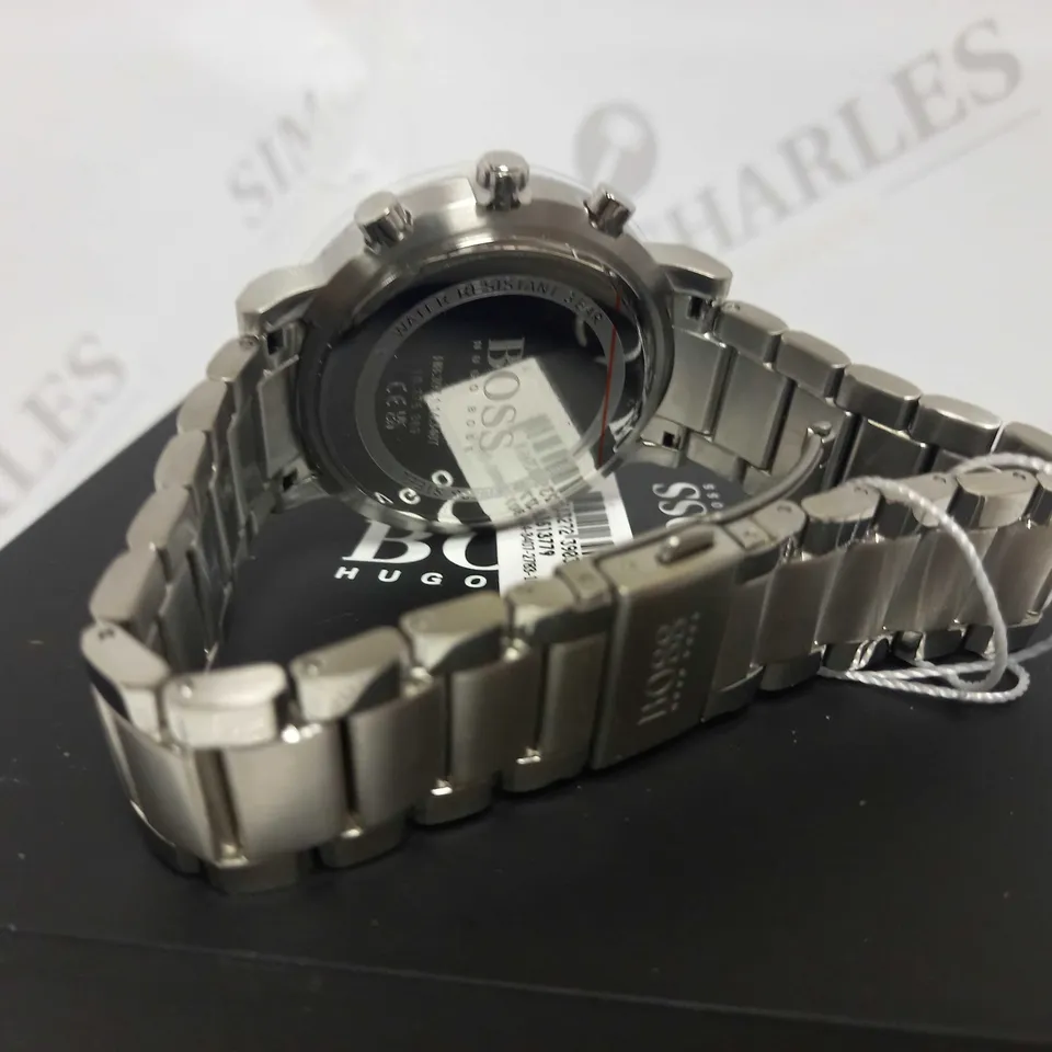 HUGO BOSS INTEGRITY STAINLESS STEEL BRACELET WATCH RRP £309.99
