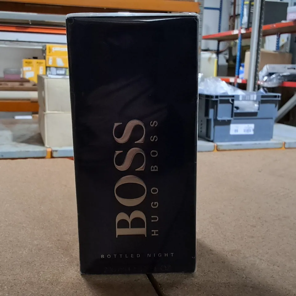 BOXED HOGO BOSS BOTTLED NIGHT 200ML AFTERSHAVE  RRP £96