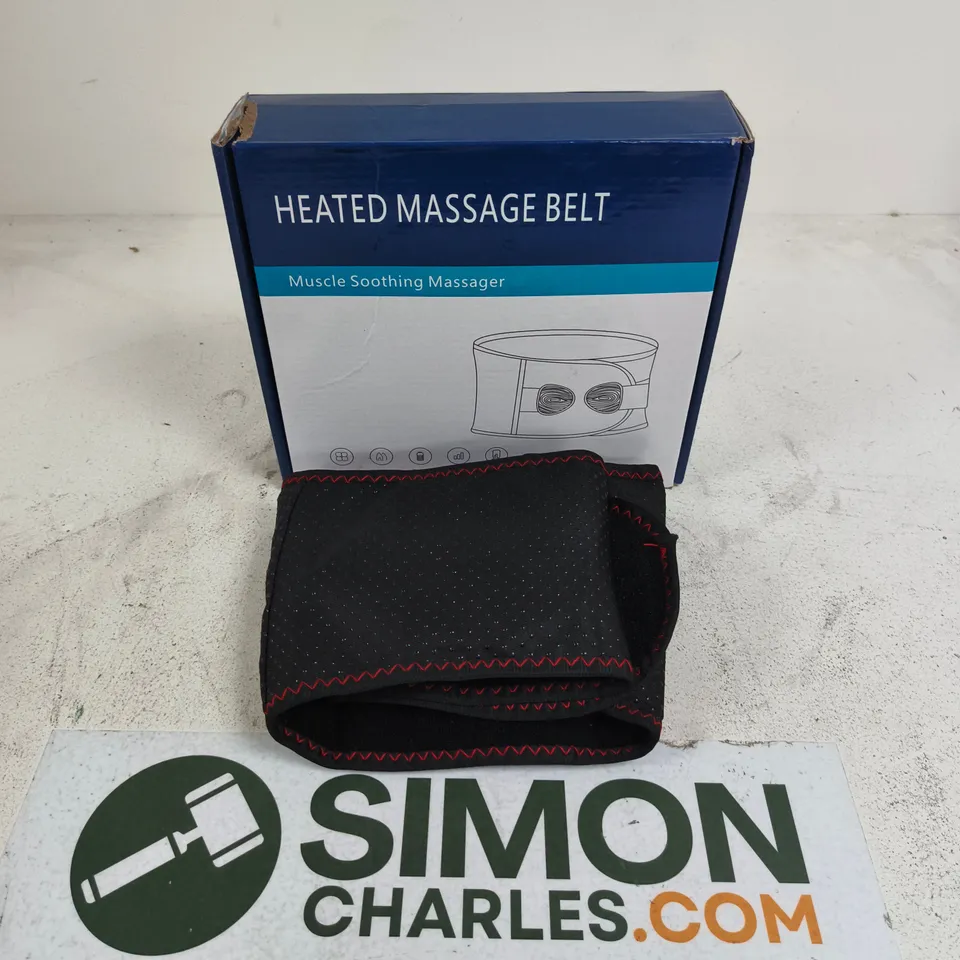 HEATED MASSAGE BELT – MUSCLE SOOTHING MASSAGER