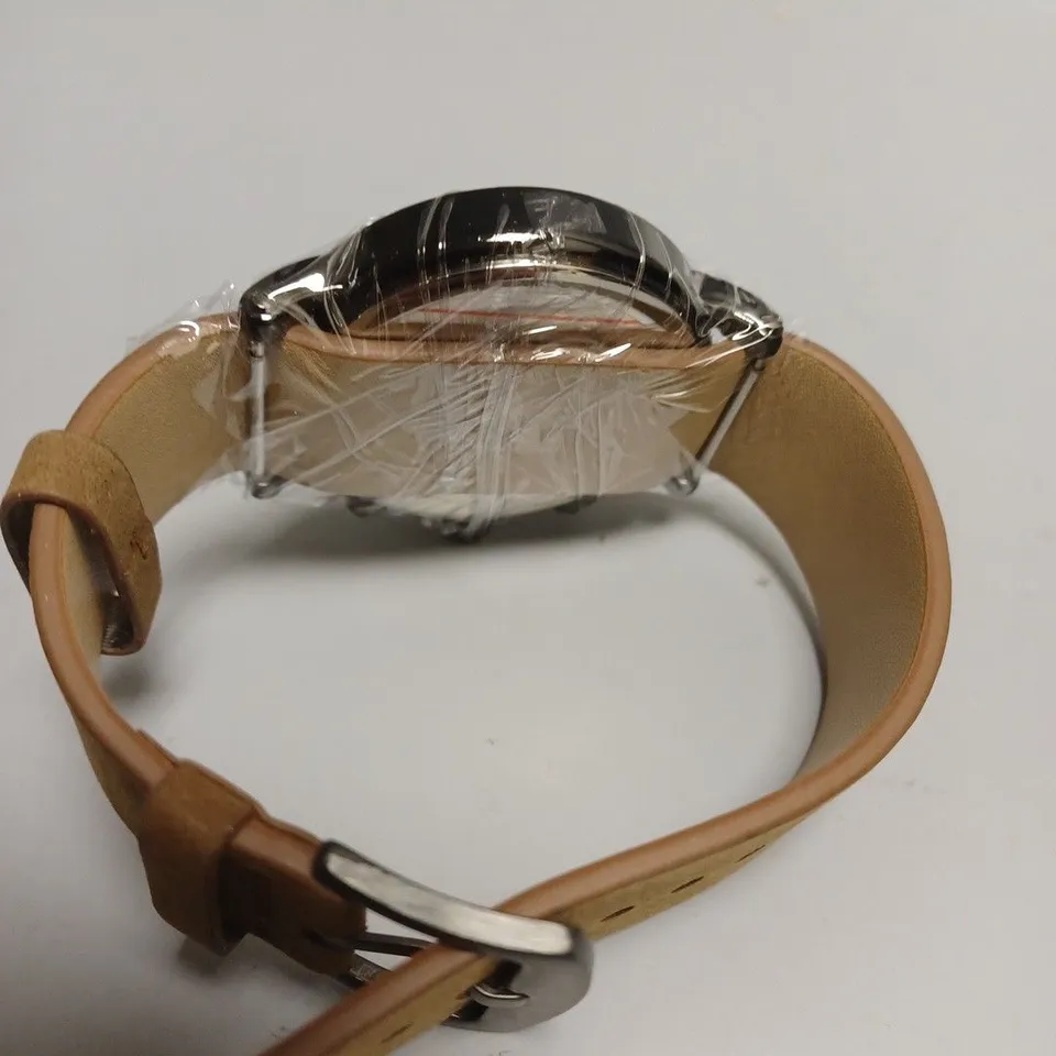 MEN’S HELMA DH CHRONOGRAPH MASTER PILOT WATCH - MODEL DH007 - MULTI-FUNCTION MOVEMENT WITH DATE – GENUINE LEATHER STRAP