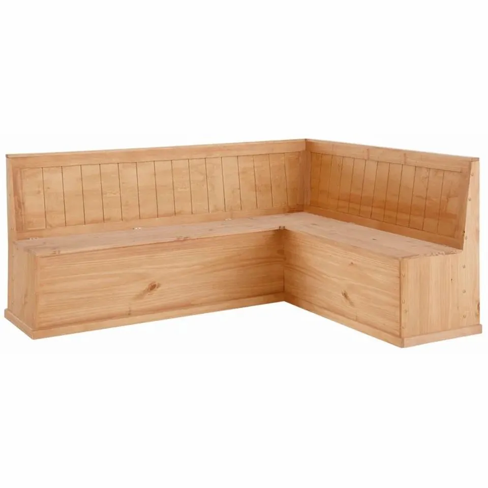 BOXED HAYLEY WOOD STORAGE BENCH 2 BOXES 
