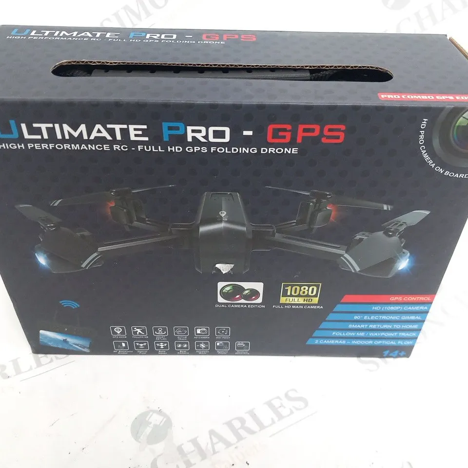 BOXED RDM ULTIMATE PRO GPS HIGH PERFORMANCE RC FULL HD GPS FOLDING DRONE