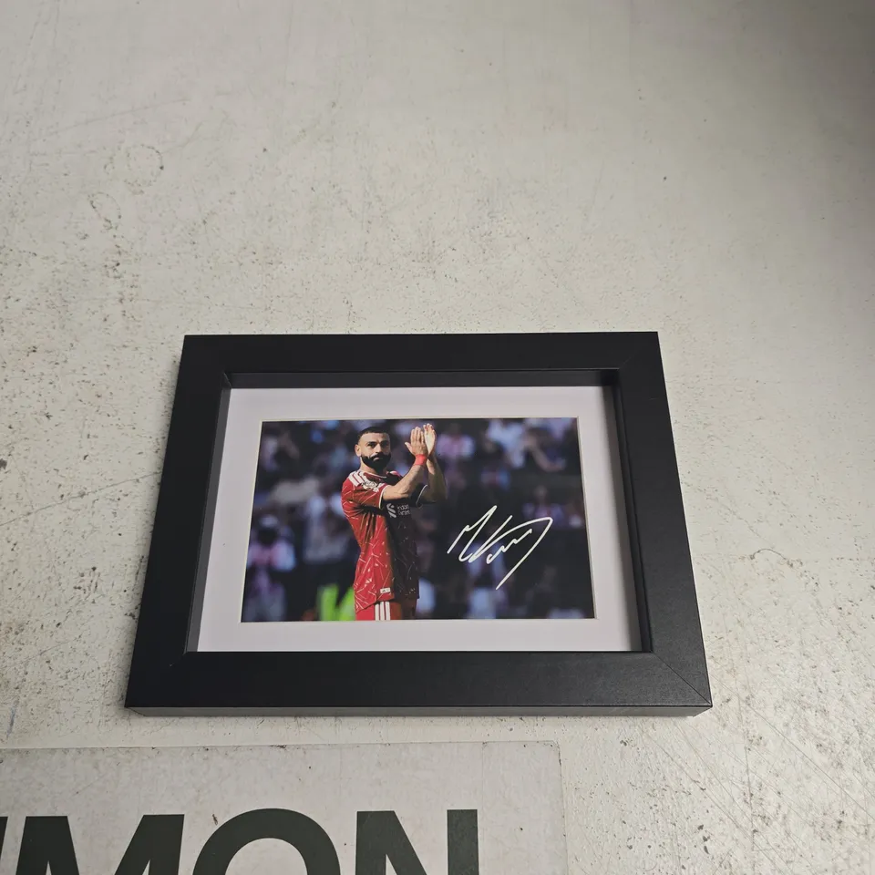 MO SALAH SIGNED PRINT