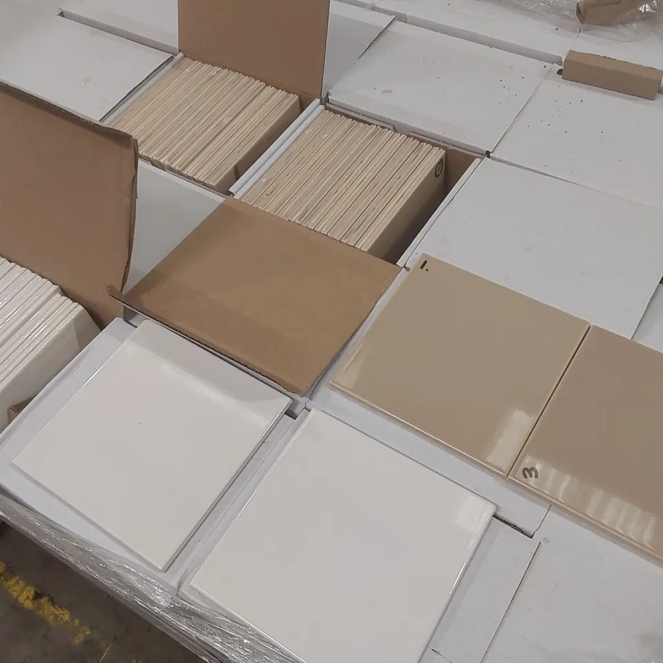 PALLET CONTAINING APPROXIMATELY 130x BOXES OF ASSORTED CERAMIC TILES
