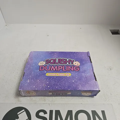 SQUISHY DUMPLING SENSORY FIDGET TOY SET β PURPLE BOX OF 12