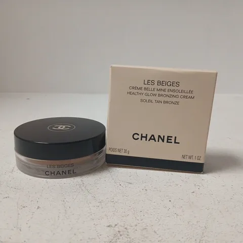 BOXED CHANEL LES BEIGES HEALTHY GLOW BRONZING CREAM 30G (SOLEIL TAN BRONZE)