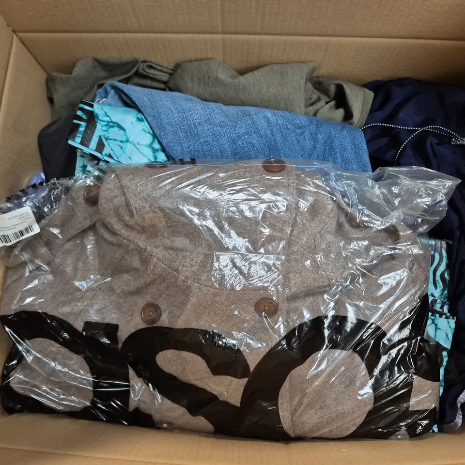 APPROXIMATELY 25 ASSORTED CLOTHING AND FASHION PRODUCTS IN VARIOUS STYLES AND SIZES - COLLECTION ONLY