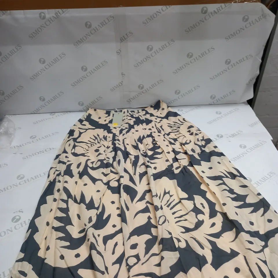 WOMENS BODEN PATTERN SKIRT SIZE 8R