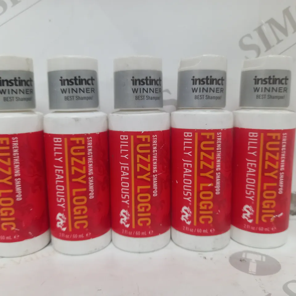APPROXIMATELY 15 FUZZY LOGIC BILLY JEALOUSY STRENGTHENING SHAMPOO (60ML BOTTLES)