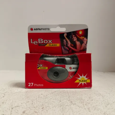 AGFA PHOTO LE BOX SINGLE USE CAMERA W. FLASH