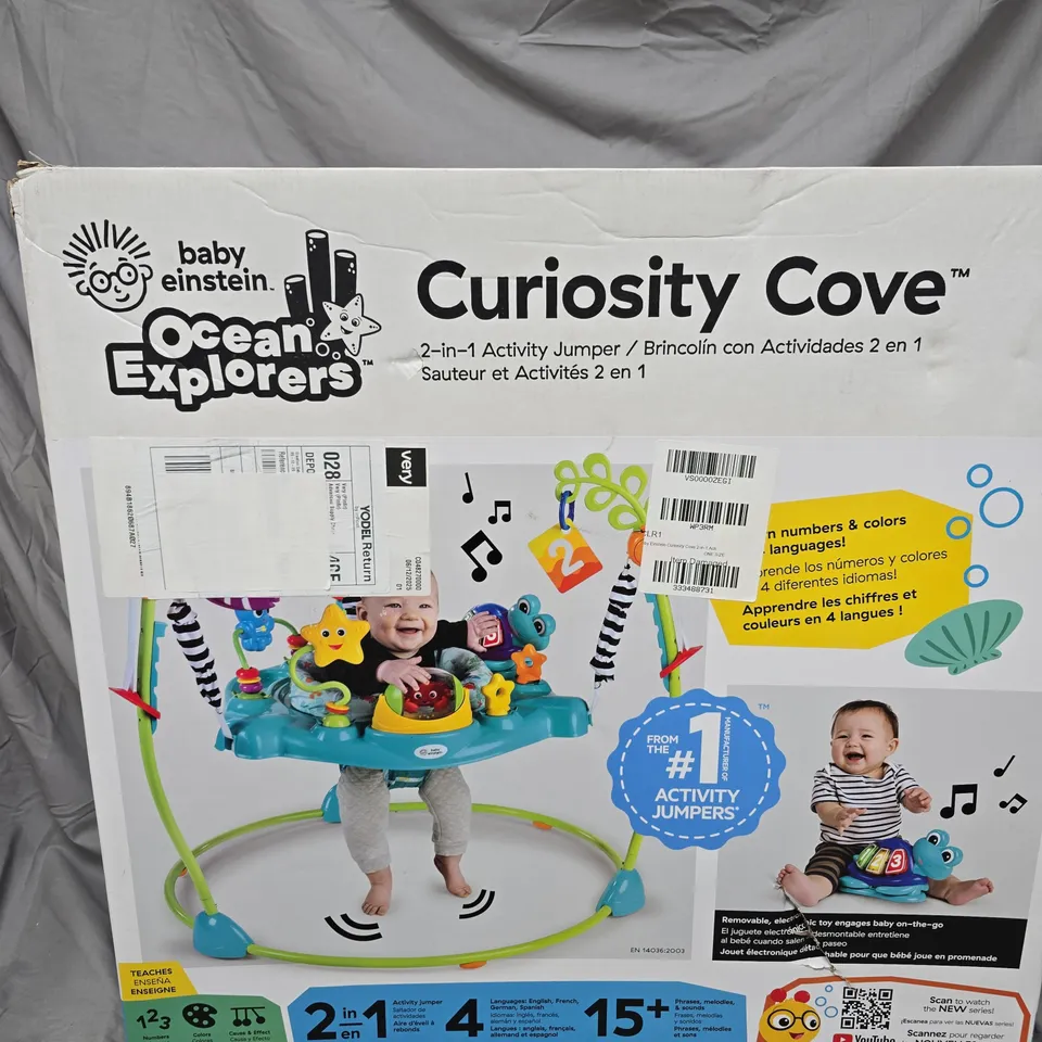 BABY EINSTEIN CURIOSITY COVE ACTIVITY JUMPER