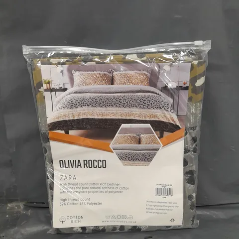 OLIVIA ROCCO ZARA DUVET SET - SINGLE 