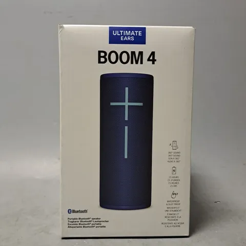 SEALED ULTIMATE EARS BOOM 4 