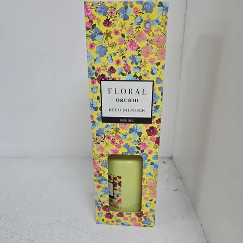 BOXED FLORAL ORCHID REED DIFFUSER (1000ML) - COLLECTION ONLY