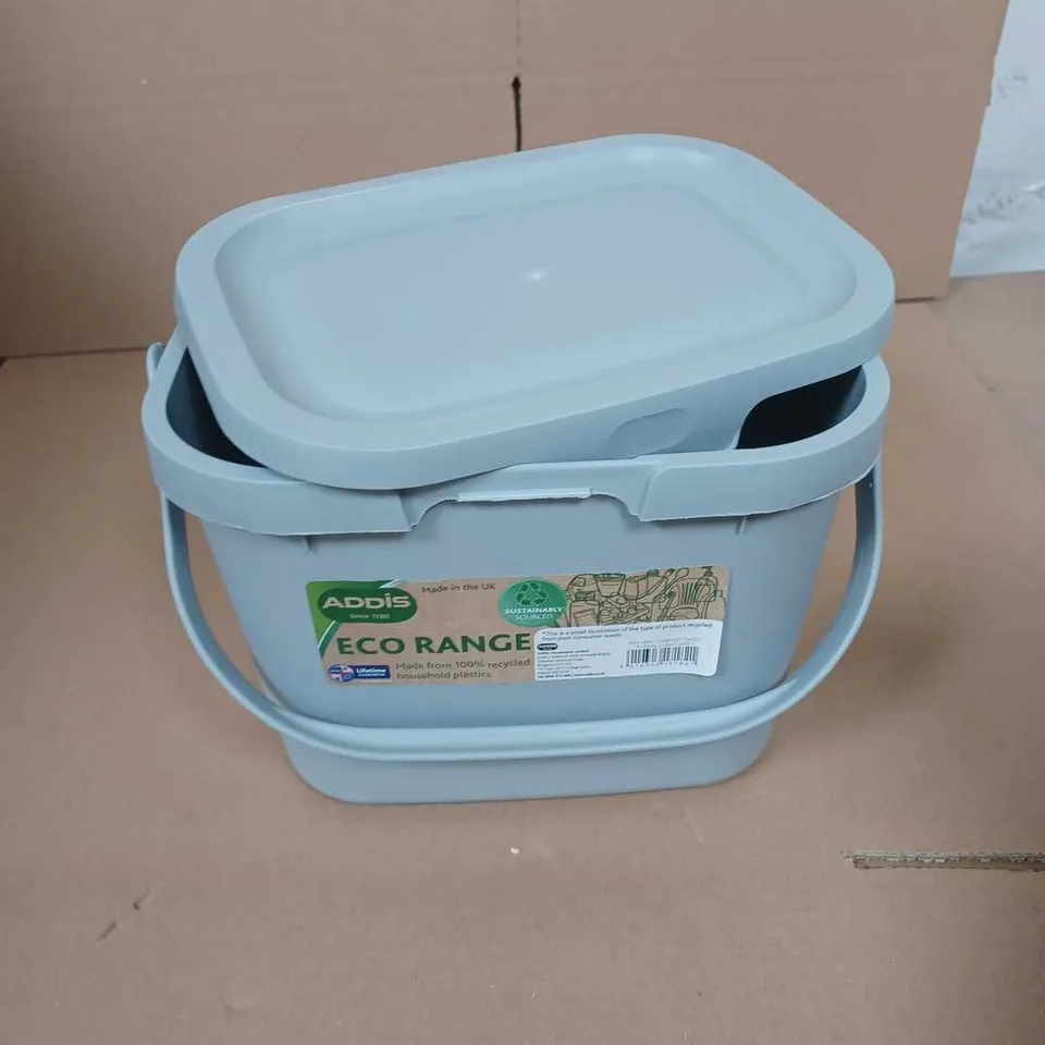 GRADE 1 ECO MADE FROM 100 RECYCLED PLASTIC COMPOST CADDY  RRP £16.99