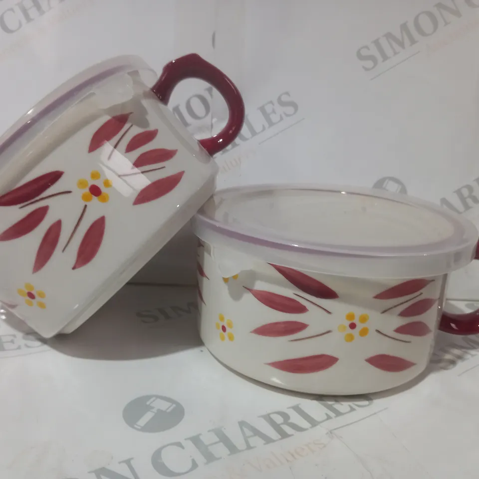 BOXED TEMPTATIONS SET OF 4 MEAL MUGS