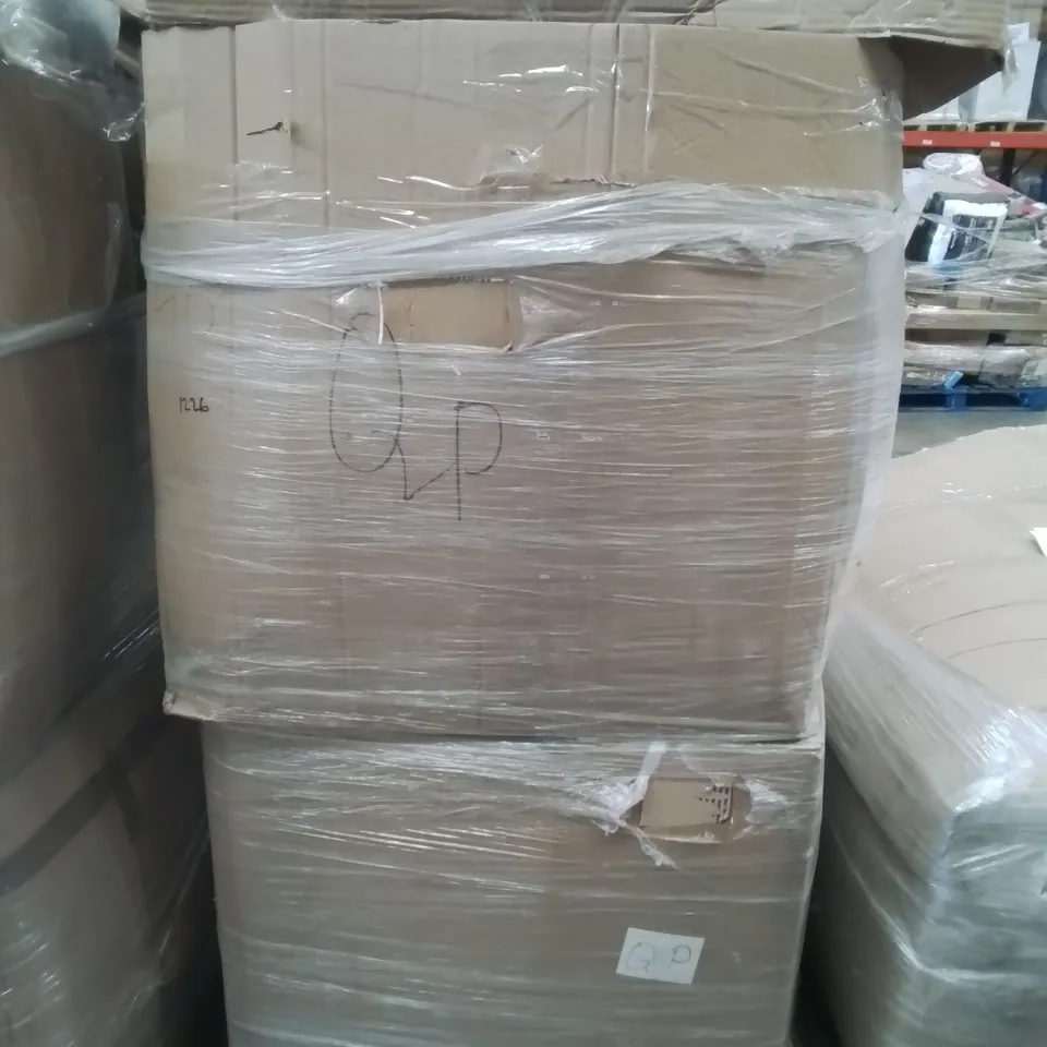 TWO LARGE BOXES OF ASSORTED BAGGED AND LOOSE PILLOWS 