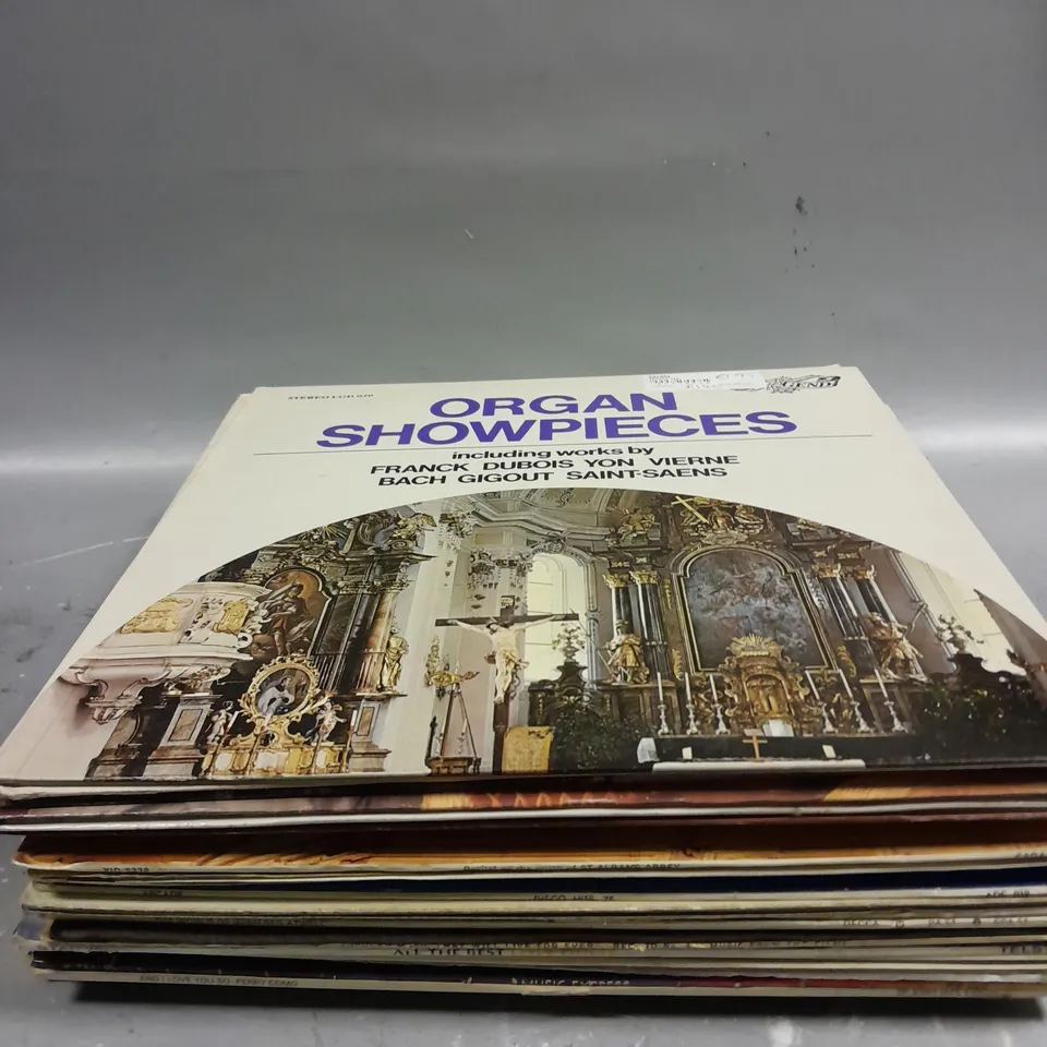 APPROXIMATELY 20 ASSORTED VINYLS TO INCLUDE LEO SAYER, STARLIGHT, EDMUND RUBBRA ETC