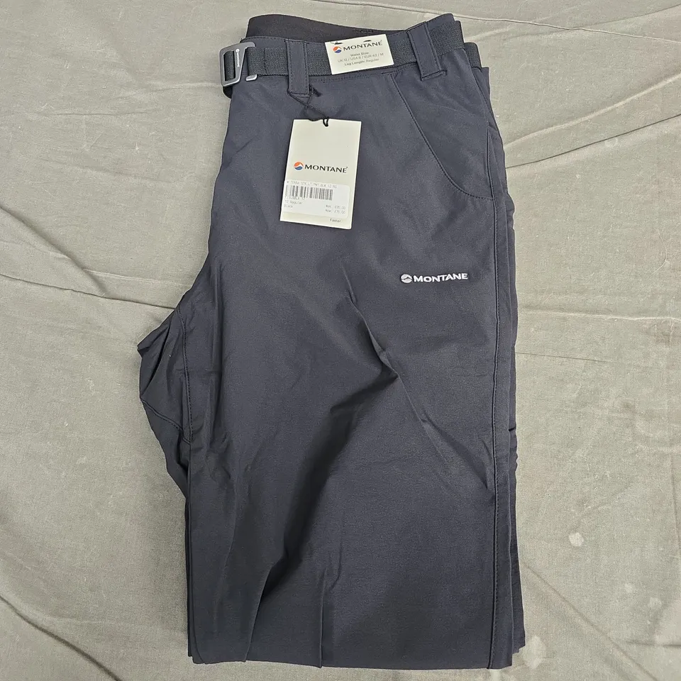MONTANE WOMEN'S TERRA STRETCH LITE PANTS – UK 12 / EUR 40, BLACK