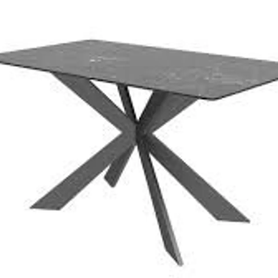 BOXED INDUS VALLEY CREED SMALL DINING TABLE (2 BOXES)