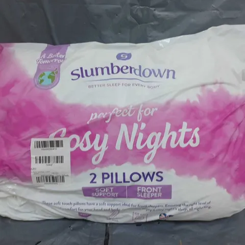 SLUMBERDOWN SOFT PILLOW - 2 PACK