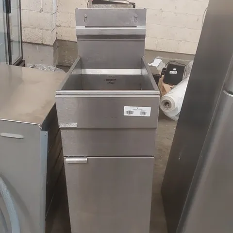 HOBART COMMERCIAL SINGLE TANK TWIN BASKET FRYER GAS