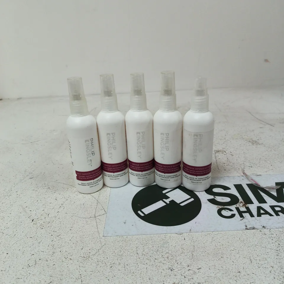 PHILIP KINGSLEY DAILY DAMAGE DEFENCE LEAVE-IN CONDITIONER 125ML – SET OF 5