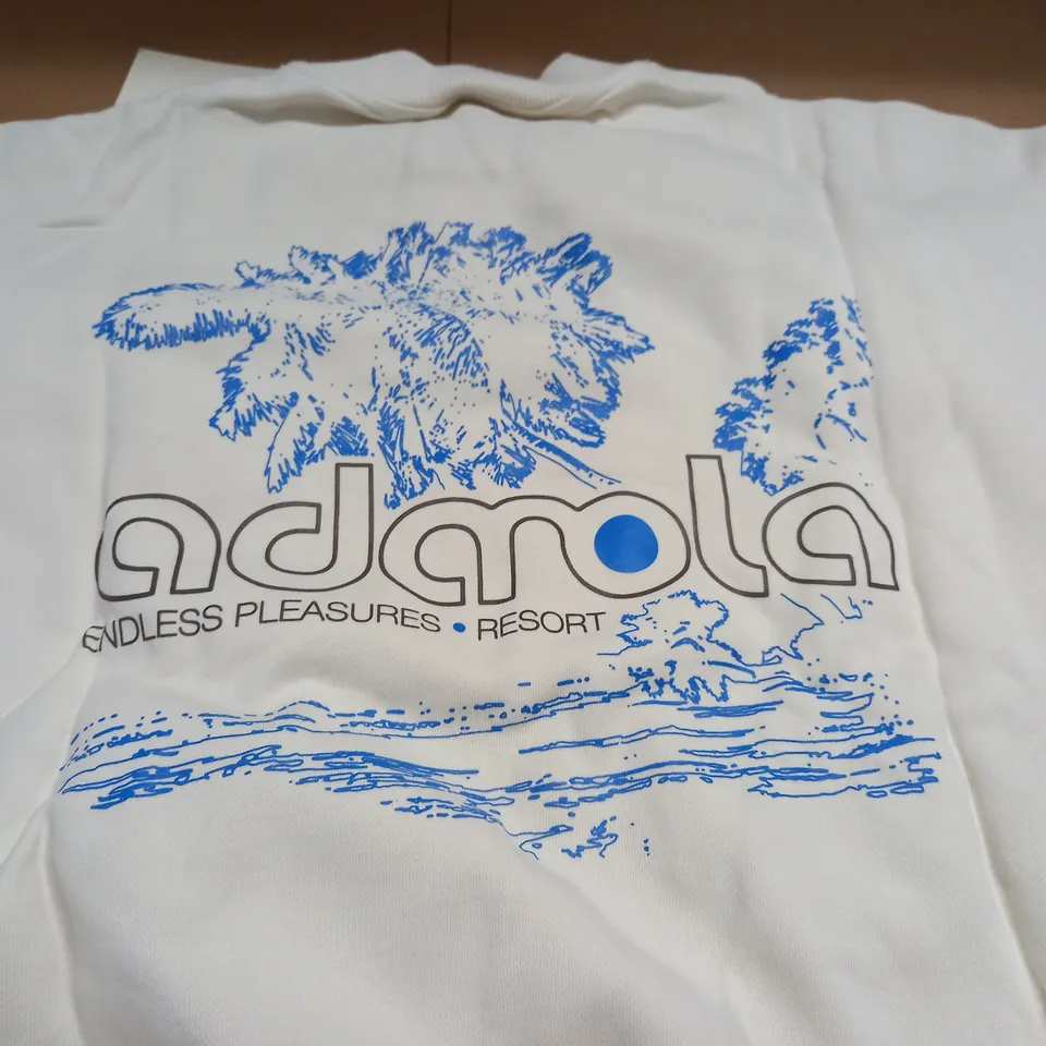 ADANOLA RESORT SPORT OVERSIZED SWEATSHIRT - XS