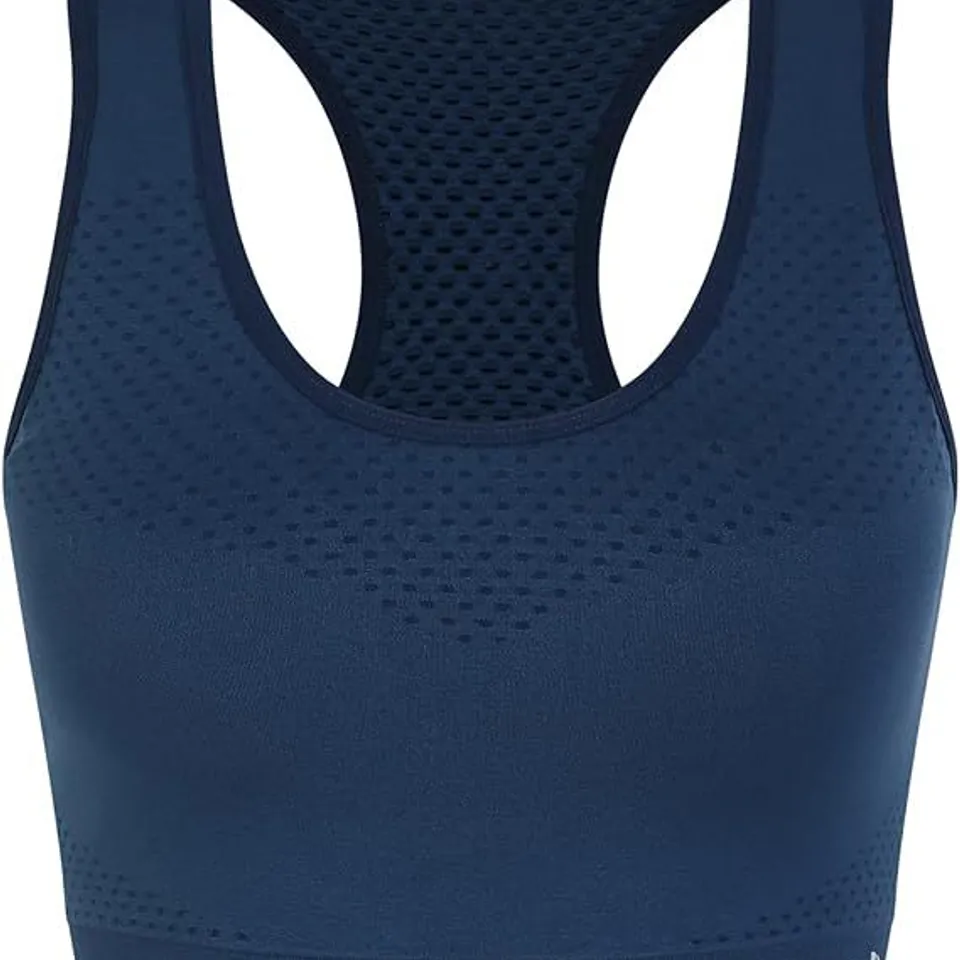 BRAND NEW REGATTA SPORTS BRA DON'T SWEAT IT MOONLIGHT DENIM - M UK 12