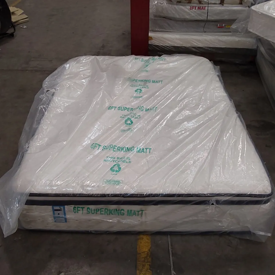 QUALITY BAGGED CREVAN POCKET SPRUNG 2000 5' KING MATTRESS 