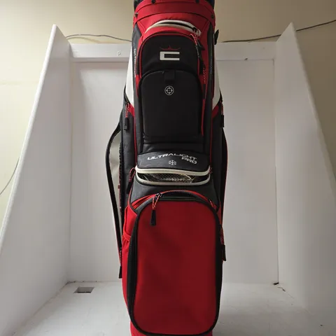 COBRA ULTRALIGHT PRO GOLF BAG – RED, BLACK & WHITE